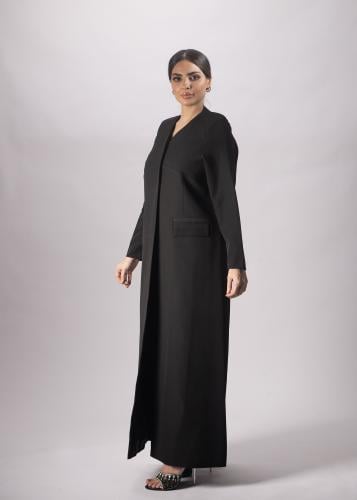 عباية بليزر بجيوب جانبية