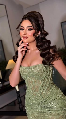 فستان سهرة لولو زيتي انيق