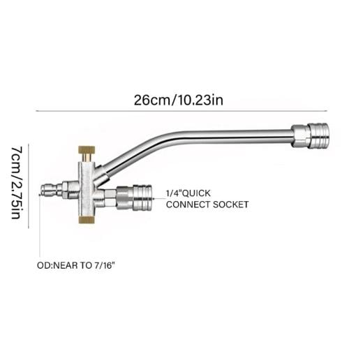 اداة مزدوجة فوم قن + مسدس ماء
