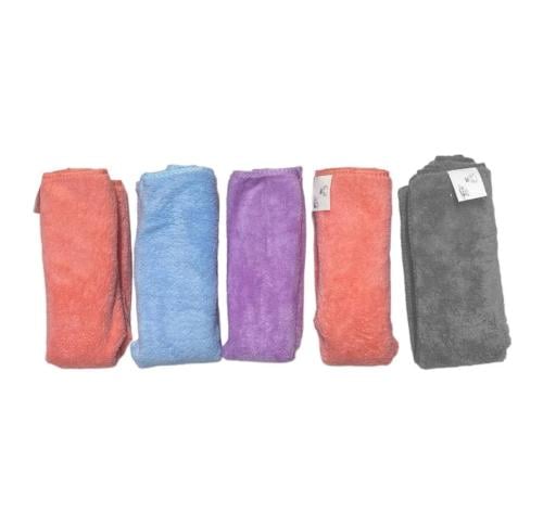 فوط مايكرو فايبر ٥ قطع مقاس ٤٠*٤٠