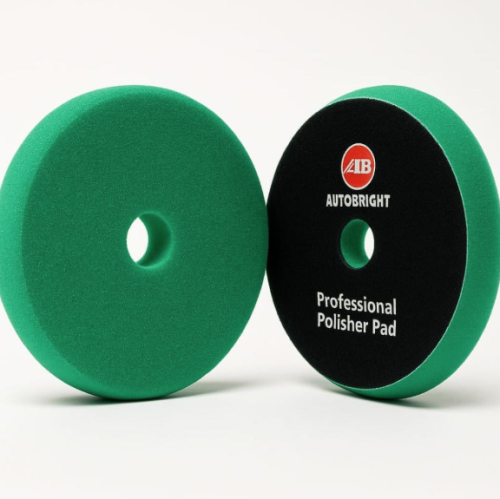 اسفنج تلميع دوال اكشن خشن اخضر 6 انش اوتو برايت