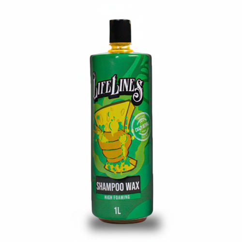 شامبو واكس رغوة خضراء 1 لتر لايف لاينز