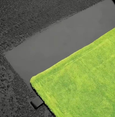 منشفة سحب مايكروفايبر بدون حواف 40*60 - 1200GSM