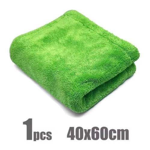 منشفة سحب مايكروفايبر بدون حواف 40*60 - 1200GSM