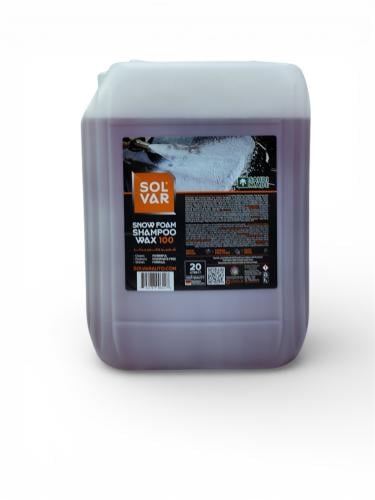 شامبو واكس ٢٠ لتر رغوة بيضاء ١ - ١٠٠ من شركة سولفا...