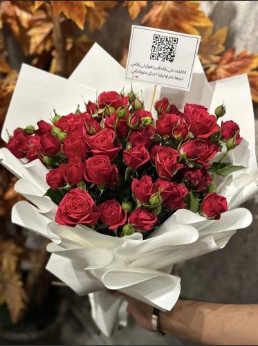 باقة ورد بيبي رور احمر