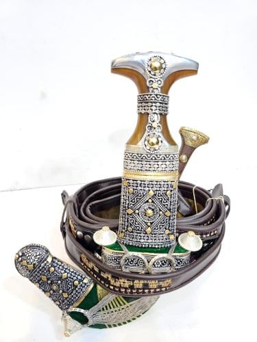 خنجر معدن كامل شبيه العماني