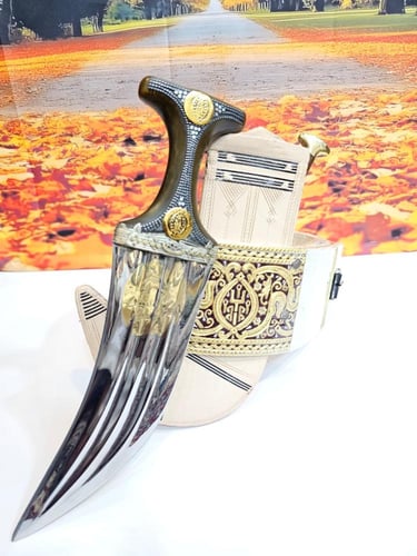 جنبيه صنعاني قرن طبيعي جاموس