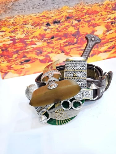 خنجر فيبر معدن شبيه الزراف مطرح ست