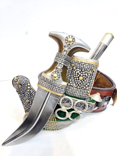 خنجر معدن راس فيبر شبيه الزراف