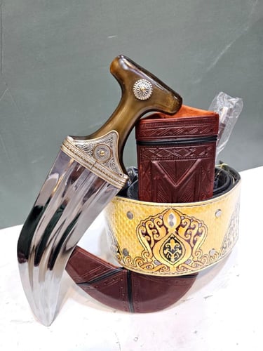 صنعاني قرن طبيعي جواميس