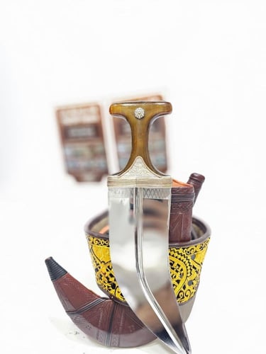 جنبيه صنعاني قرن طبيعي