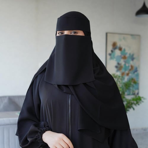 عدد 3 نقاب مشبك ملكي عادي وسط