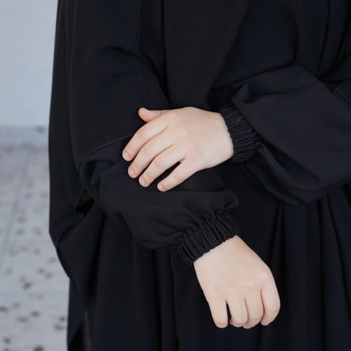 خمار إسلامي + نقاب حرير أبو رده إسلامي ربط مجاناً