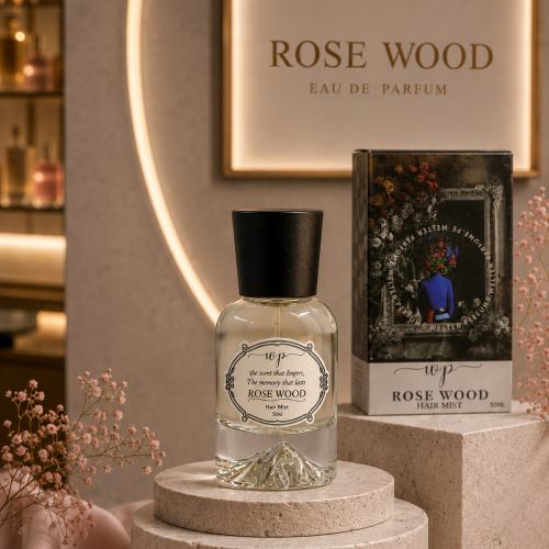 Rose Wood perfume for hair