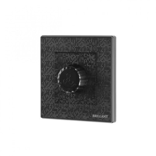 مفتاح مروحة 250 وات لون اسود برلنت