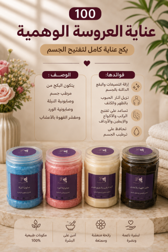 ‏عناية العروسة الوهمية