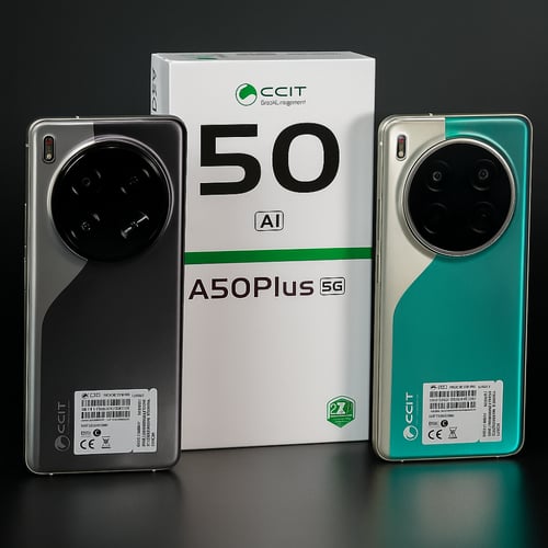 CCIT A 50 PLUS Ai Feature Smartphone 5G 6gb Ram, 1...