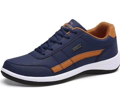 MAEDEF أحذية للرجال حذاء رياضي من الجلد مقاوم للما...