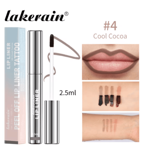 بطانة شفاه مقاومة للماء، تقشير، ملمع شفاه للتاتو،...