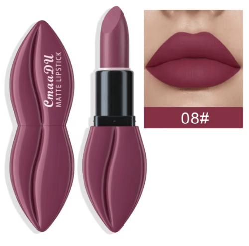 أحمر شفاه مخملي غير لامع بألوان غنية ، أداة مكياج...