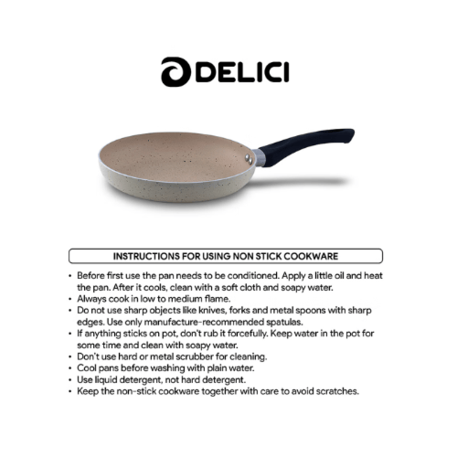 مقلاة جسم من الألومنيوم DELICI AFP20IE ممتازة