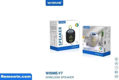 سپیکر بلوتوثی قابل حمل مدل WISME-Y7