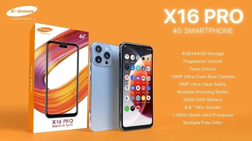 إكس آي 6 برو 4 جيجابايت + 6 جيجابايت