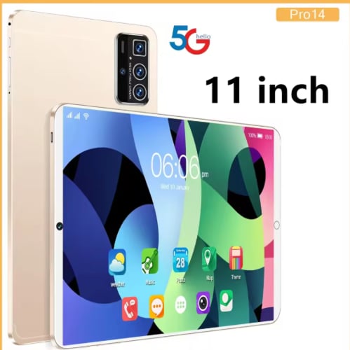 كمبيوتر لوحي أصلي يعمل بنظام أندرويد 13 ، شريحة مز...