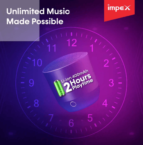 Impex Portable Bluetooth Speaker BTS 2013