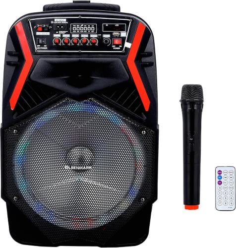 Olsenmark Rechargeable Party Speaker with Remote C...