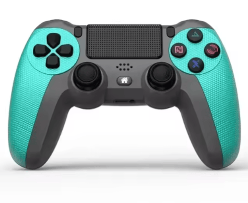 وحدة تحكم ألعاب لاسلكية لجهاز PS4، اهتزاز بلوتوث ل...