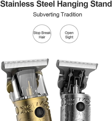 Mens Hair Clippers, Cordless All Metal Electric Ha...