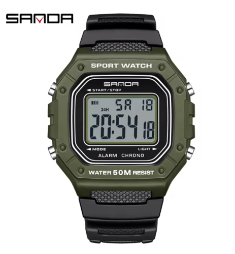 ساعات رياضية عسكرية مقاومة للماء من SANDA-Men ، سا...