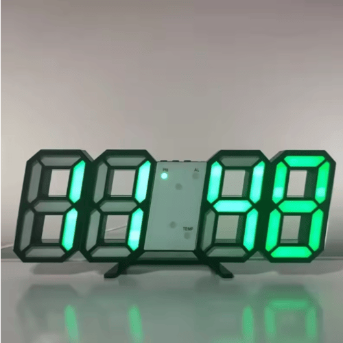 ساعة حائط رقمية مع منبه إلكتروني ، ساعات مكتبية ،...