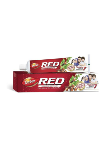 Dabur Red Ayurvedic Toothpaste - 100g | Enriched w...