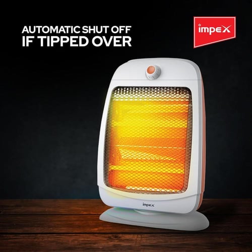 Impex Electric Heater,800W Portable Quartz Tube He...