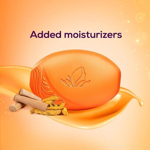 Santoor Pack Of 4 Sandal And Turmeric Soap