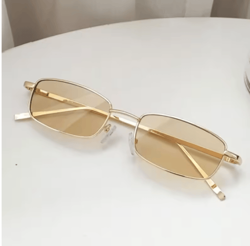 نظارات شمسية مستطيلة صغيرة للرجال والنساء ، مربعة...