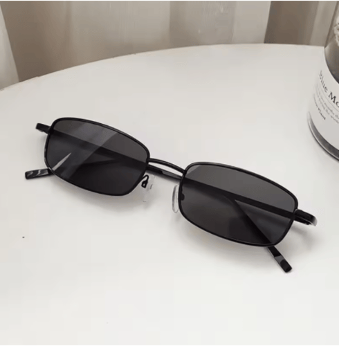 نظارات شمسية مستطيلة صغيرة للرجال والنساء ، مربعة...