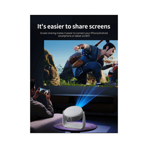 علامة تجارية لجهاز عرض سمارتباري HT9 محمول خارجي 4...