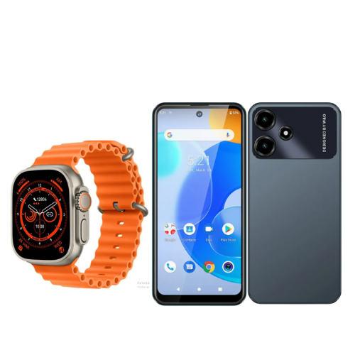 هاتف ذكي X100 + ساعة DT NO1 الترا