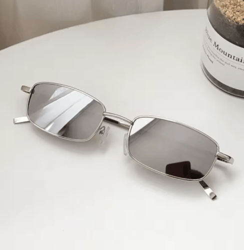 نظارات شمسية مستطيلة صغيرة للرجال والنساء ، مربعة...