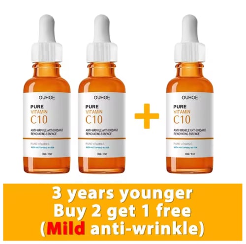 مصل الوجه مزيل للتجاعيد بفيتامين سي ، الرفع ، الثب...