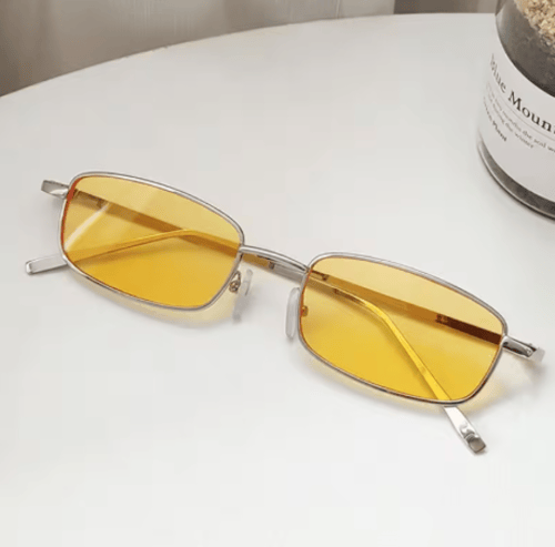 نظارات شمسية مستطيلة صغيرة للرجال والنساء ، مربعة...