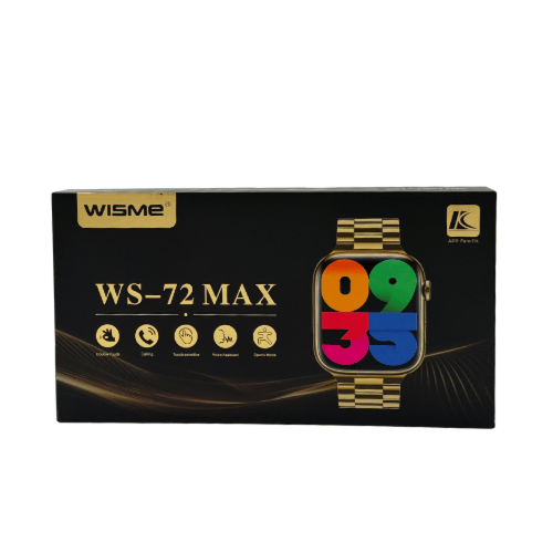 ساعة ذكية دبليو إس-٧٢ ماكس جولدن