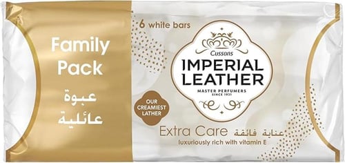Imperial Leather Soap (Extra Care) Pack of 6, 125G