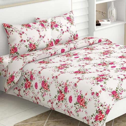 ملاية سرير قطنية بحجم كوين للسرير المزدوج، ١ ملاية...