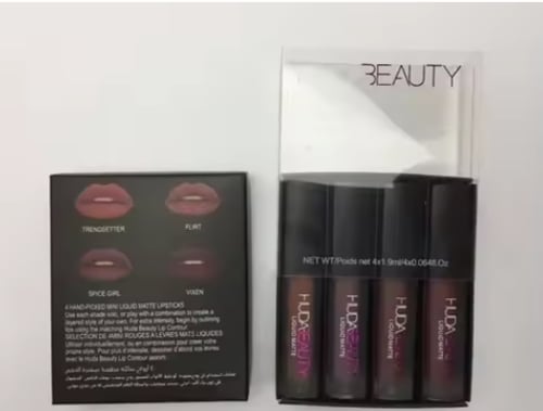 2025 جديد أحمر الشفاه HUDAS الجمال السائل ماتي Min...