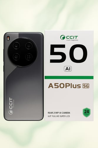 CCIT A 50 PLUS Ai Feature Smartphone 5G 6gb Ram, 1...